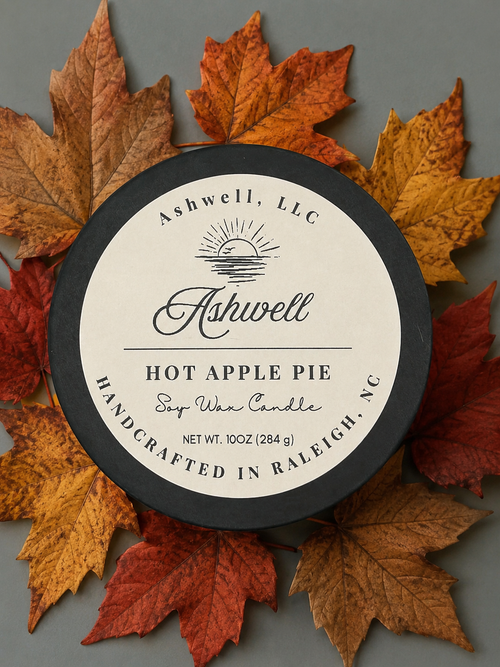 Hot Apple Pie (10oz Soy Candle)