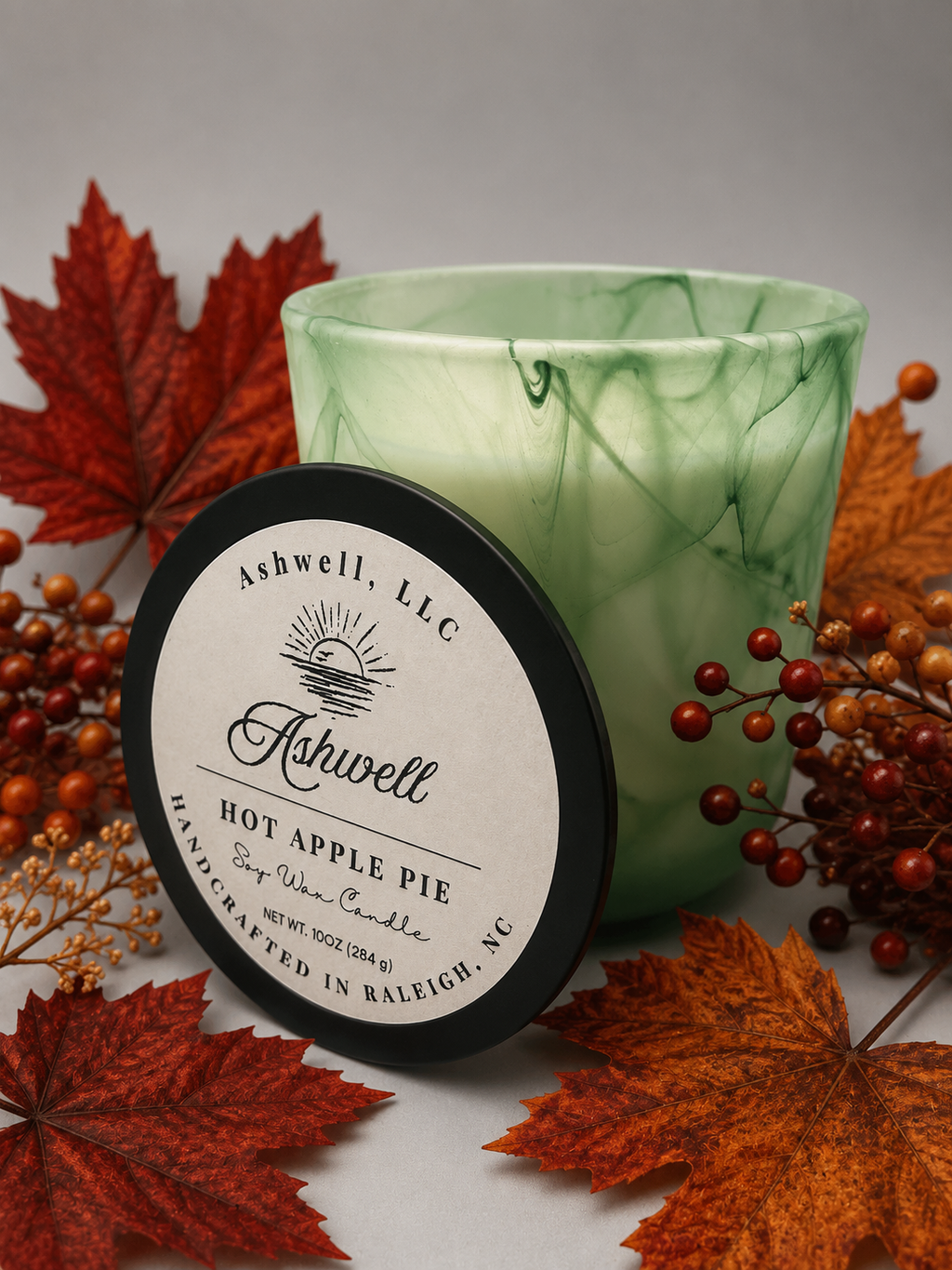 Hot Apple Pie (10oz Soy Candle)